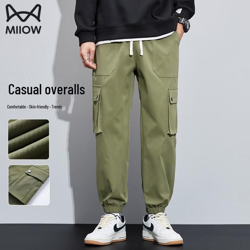 MiiOW Men s Versatile Workwear Casual Pants 2XL