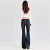 American Retro Spicy Girl Low-Rise Micro-Flare Bell Bottom Jeans - Women's Petite & Plus Length