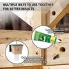 Outdoor Wooden Hanging Bee Trap House Shape Design for Effective Bee Capture with Transparent Collection Chamber