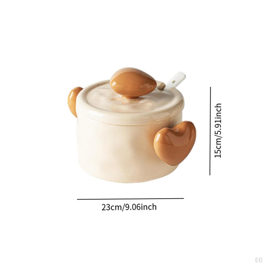 1100ml Bowl with Lid for Ramen And Salad, Ideal Home Dorm Use
