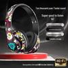 Graffiti Bluetooth Luminous Sports & Gaming Headset - Comfortable Wireless Earphones P35