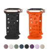 Hohles Silikonarmband für Apple Watch Band 40mm 44mm 49mm 41-45mm 46mm Correa Armband iWatch Series SE 8 9 Ultra 2 3 10 11