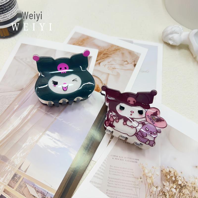 Cartoon Shark Hair Claw Clip - Cute Acrylic Accessory for Girls