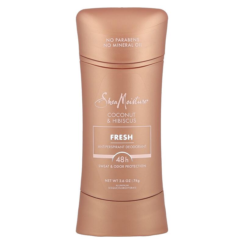 Antiperspirant Deodorant, Fresh, Coconut & Hibiscus , 2.6 oz (74 g)