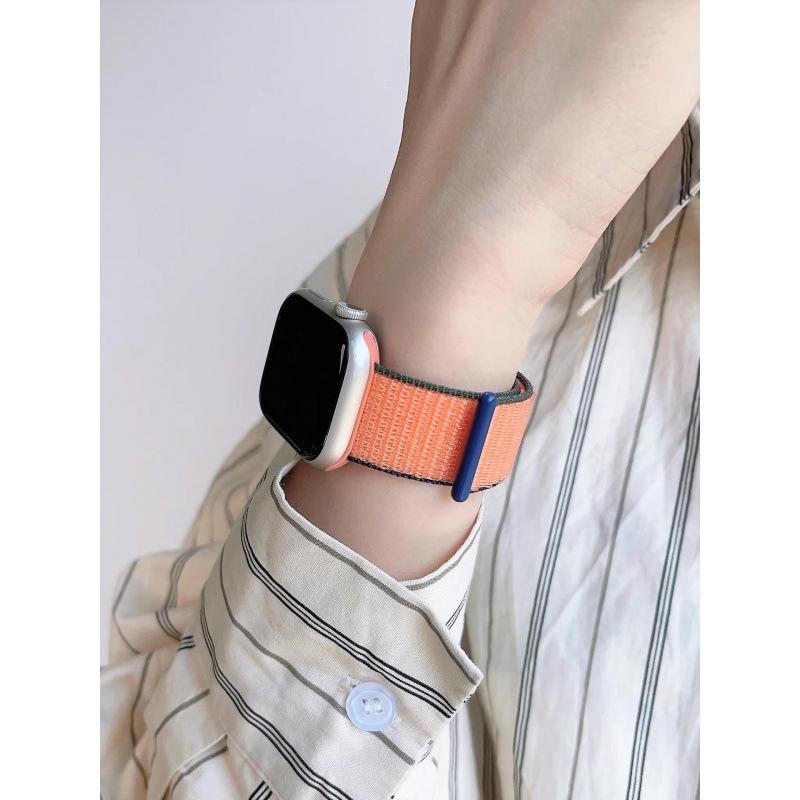 For Apple Watch iwatch98765SE Rainbow Loop Comfortable Applewatchs10 Sports Strap