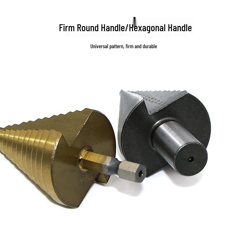5-35mm High-Speed Steel Step Drill Bit for Woodworking & Aluminum