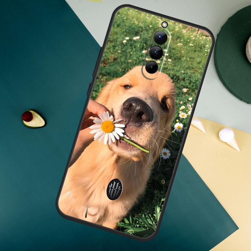 Golden Retriever Friend For ZTE Nubia Red Magic 10S Pro Plus 7 6S 7S 8 9 8S 9S Pro Red Magic 10 Air 11 Pro Plus Case