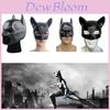 Maschera in PVC di Batman per Cosplay Il Cavaliere Oscuro - Il Ritorno Lega della Giustizia Accessorio per Festa