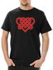 Celtic Knot Logo Sign XI Men's T-Shirt Mens Womens Tees Top Celtic Tribal Knot Celtic Tattoo
