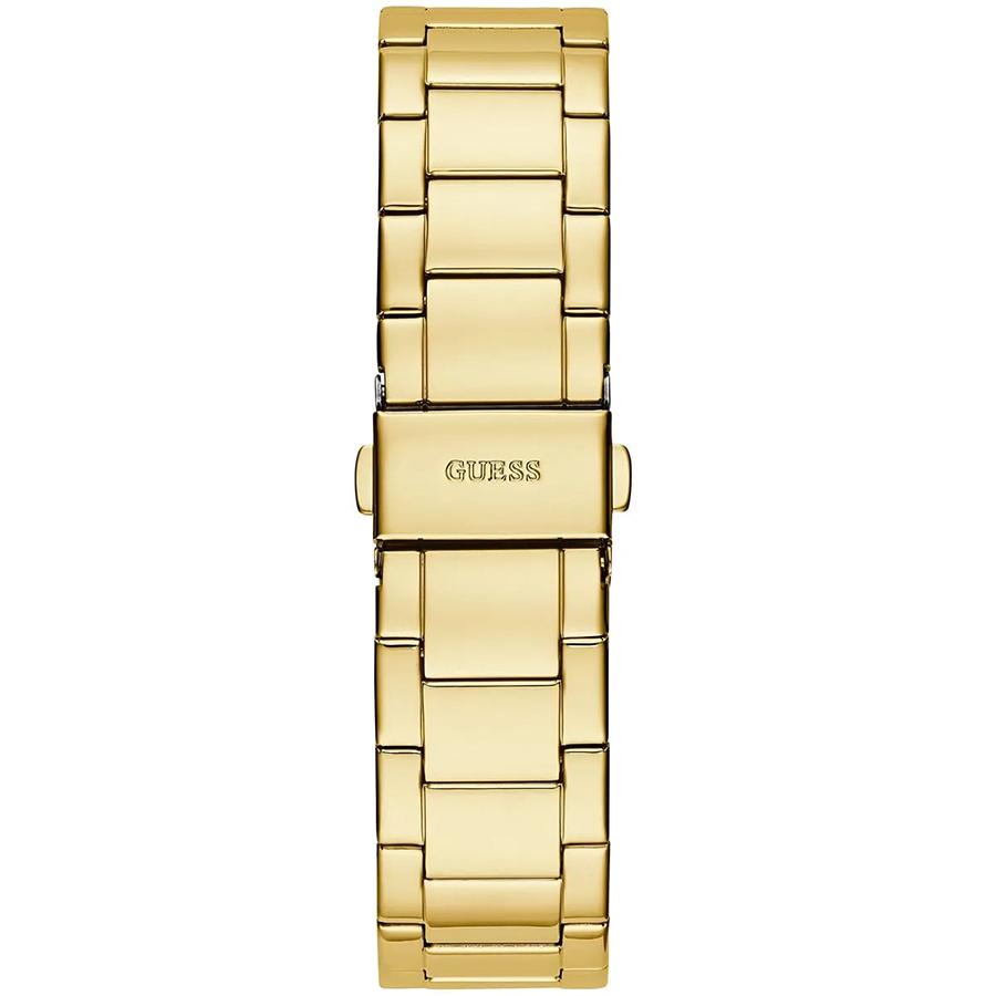 Guess Orologio da Donna al Quarzo con Cinturino in Acciaio Inossidabile Dorato a Tre Lancette - GW0320L2