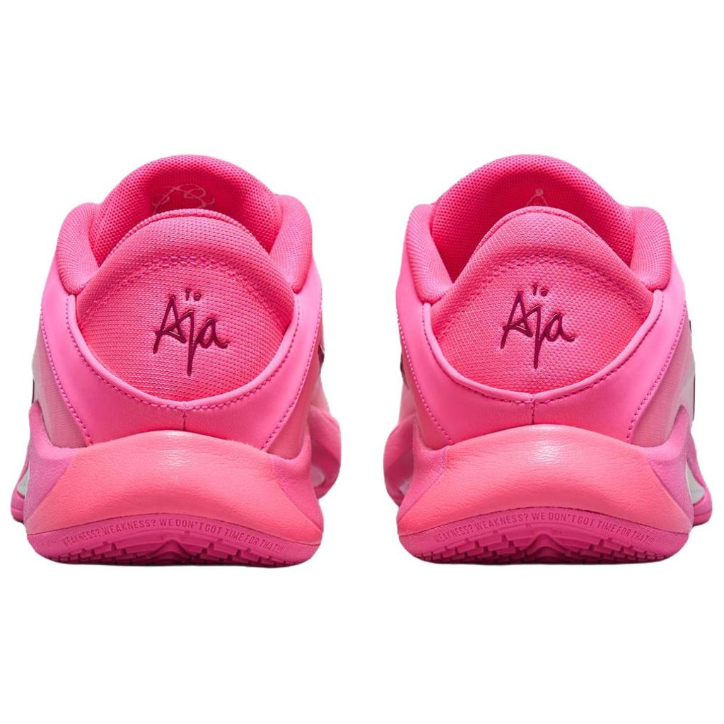 New Nike A'One Anti Slip Wear Resistant Low Top Basketball Shoes Unisex Pink FZ8606-601