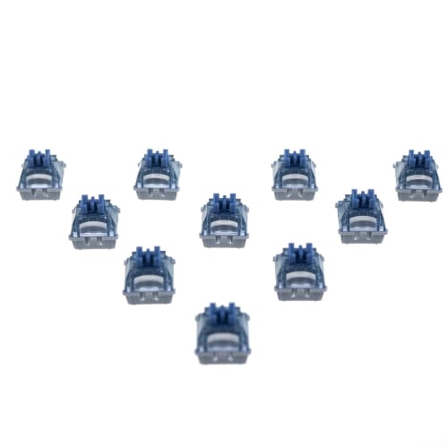 GK GAMAKAY Pegasus Quiet Keyboard Switches, 5-Pin Tactile Switches, Pre-Lubricated, Custom Switch Set with Dustproof Stems, Compatible with MX Mechani