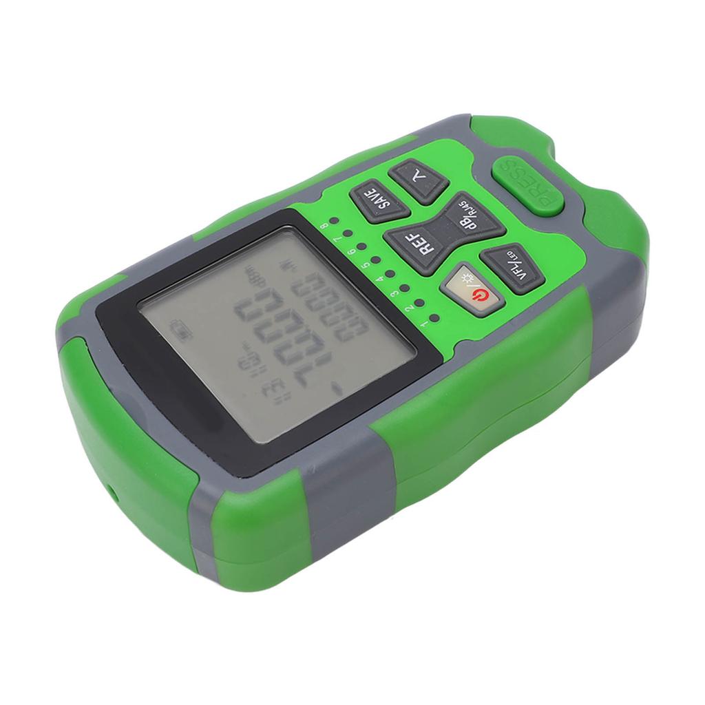 Optical Fiber Power Meter Optic Cable Tester ‑70 +10dbm Digital Display Rechargeable 20MW