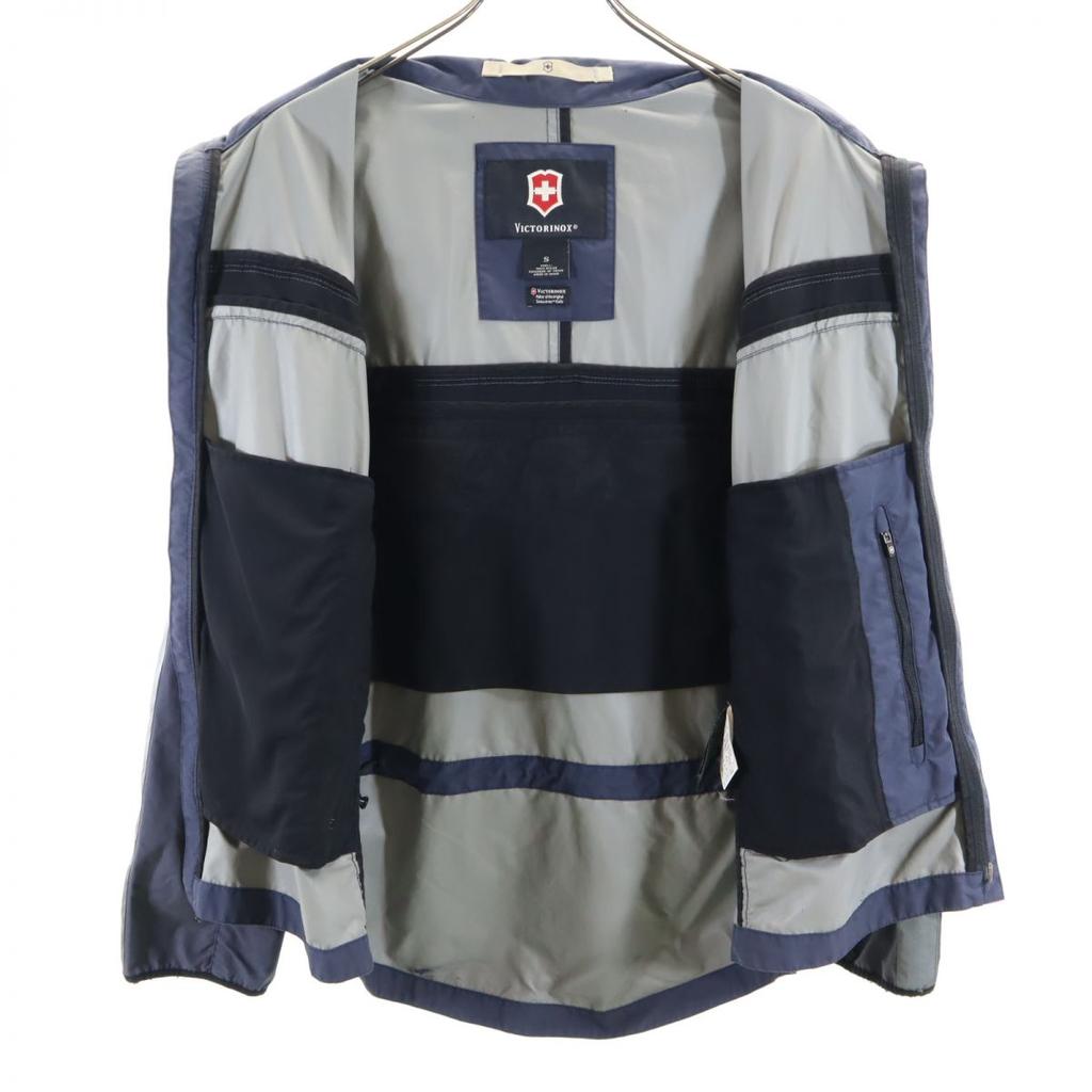 Victorinox Nylon jacket S Navy system hood Men's Used