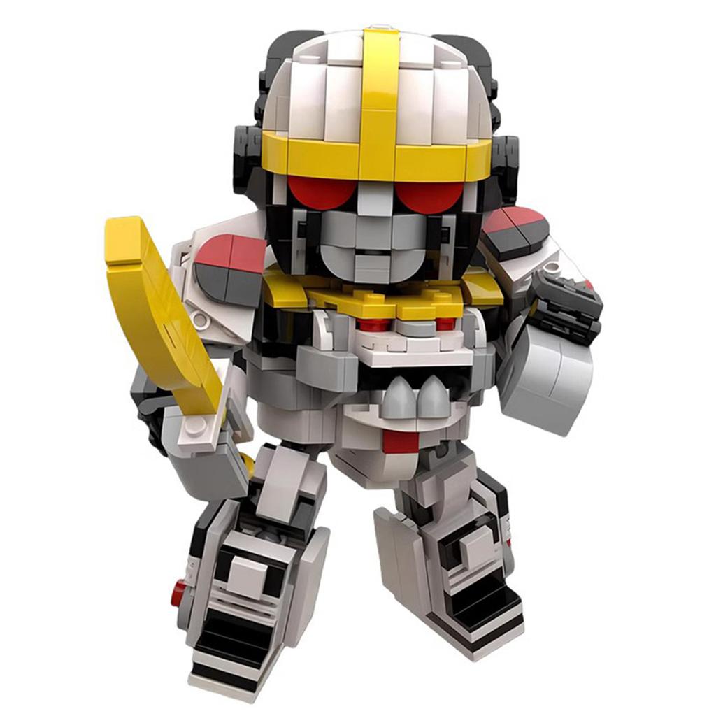 Building Blocks Compatible With Dinosaur Power Rangers Tiger Honor White Tiger Zod Beast God Assortment Mini Edition Toy