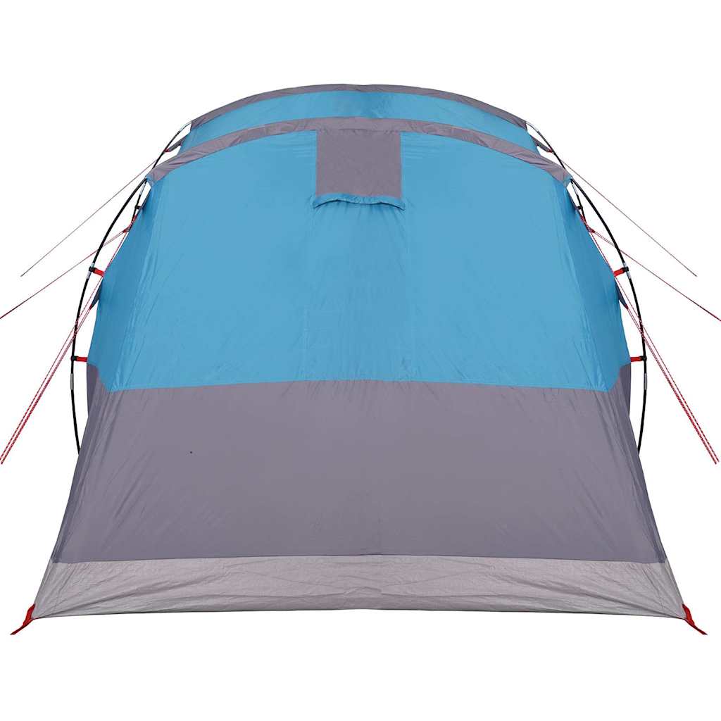 3 Person Tunnel Tent Blue Waterproof