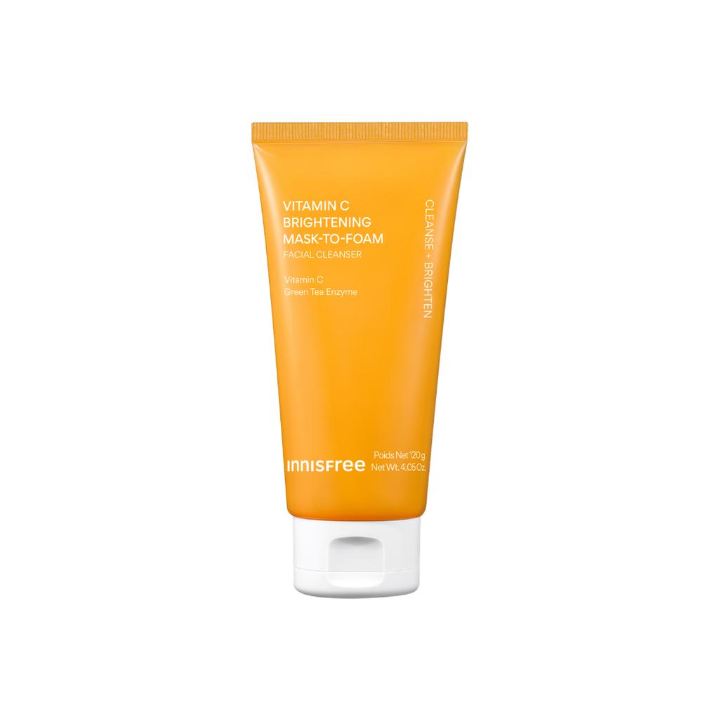 Vitamin C Aufhellende Maske-zu-Schaum Gesichtsreiniger 120g