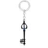 Kingdom Key Hearts Shape Keychain Alloy Necklace Pendant Jewelry Gift Fashion