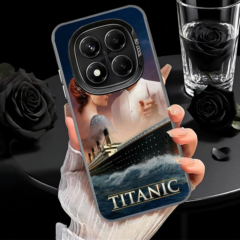 Titanic Film Rose Jack Weiche Handyhülle für Xiaomi Redmi Note 13 14 15 Pro Plus 12S 12 11S 11 11T 10S 10 Stoßfeste Hülle Rückseite S