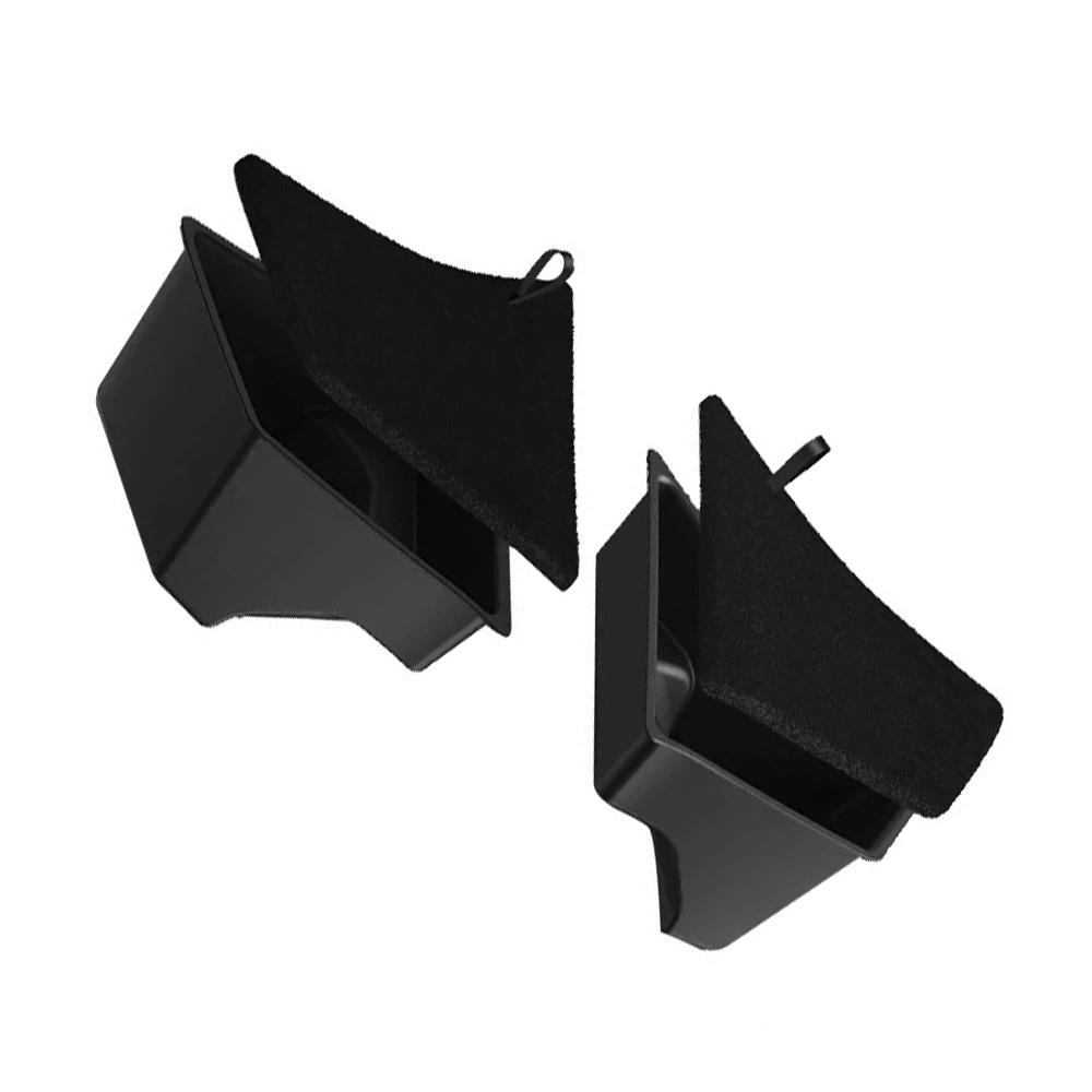 1 Pair Trunk Storage Bin Rear Trunk Organizer Car Side Storage Box Car Trunk Box Fit for Newest Tesla Model 3+ 2024