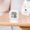 Electronic Temperature Humidity Meters Indoor Hygrometer LCD Display for Humidors, Greenhouse,