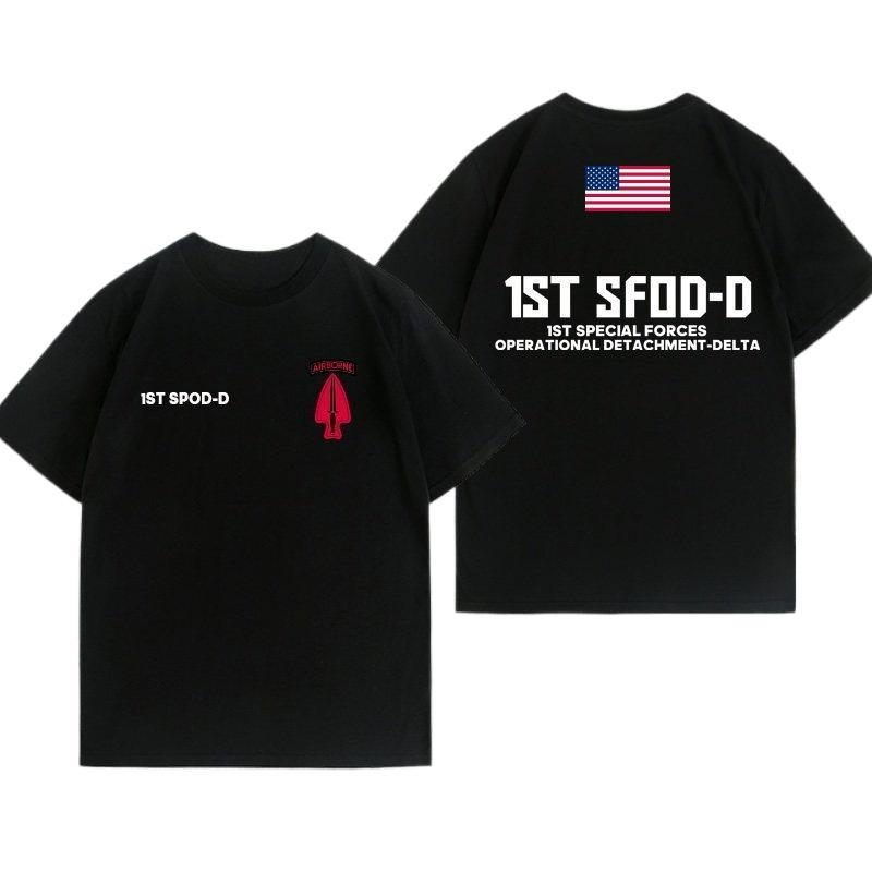 American Delta Force CAG Special Forces Army Special Operations ComUnisexd Army Fan Tshirt Unisexs Clothing Summer New T Shirt S