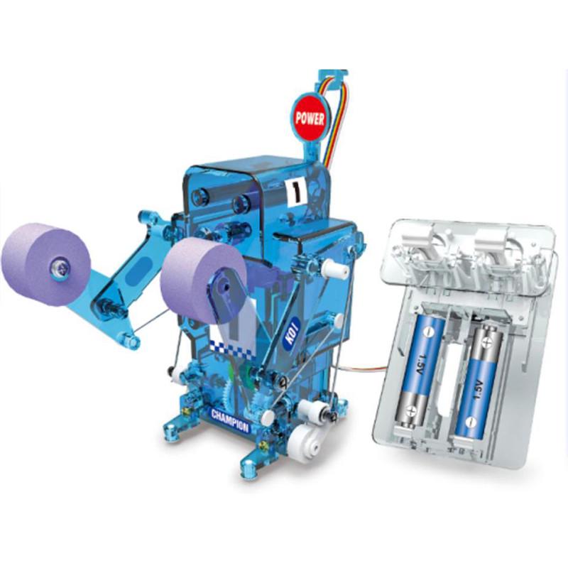 Children Fun Game Diy And Boxer And Robot Diy Toy Boxing Robot Fight Each Other For Christmas Gifts