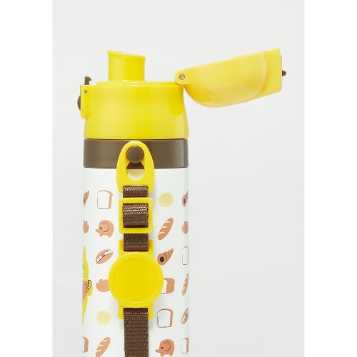 Skater Child-friendly Lightweight Stainless Steel Water Bottle Noraneko Gundan 470ml Children's Direct Drinking Sports Bottle SDC4-A