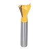 Woodworking Dovetail Router Bit 1Celsius4in Shank Tungsten Steel Alloy Router Bit for Trimming