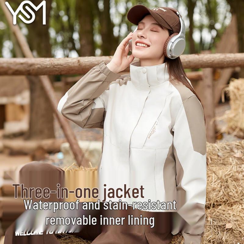 

Женская зимняя куртка 3-в-1 для активного отдыха Yishangmei L