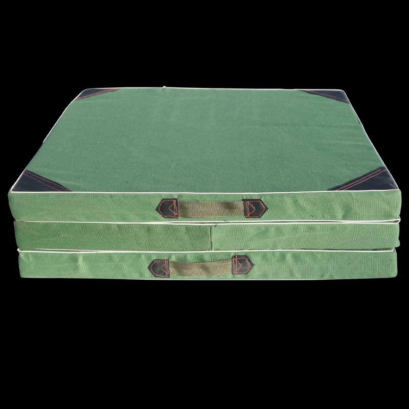 Red Peacock Tri-fold Gymnastics & Dance Mat