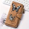 Women's long wallet, 1 piece, butterfly pattern clasp design - multi-compartment structure, suitable for travel, daily use, birthday gift, portable