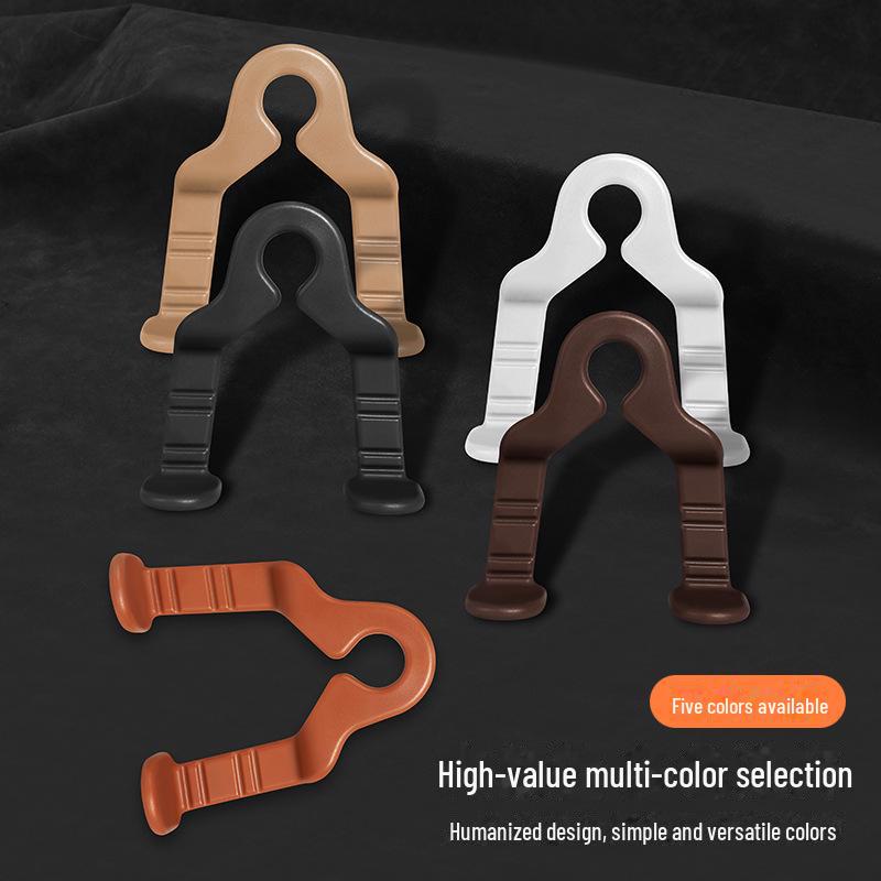 Seat Back Double Hook for Storage and Non-Destructive Installation