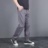 Men's Plus Size Pure Cotton Casual Pants - Spring/Autumn Trendy Workwear 2024