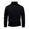 2025 Men's Trendy Stand-up Collar Half-Zip Fleece Sweatshirt for Autumn/Winter