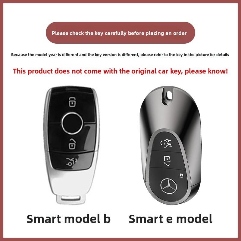 Key Fob Cover for Mercedes Benz EQS450 2024, Key Fob Case for Benz EQE350 S580 C300 C-ClassSmart key accessories ZK9