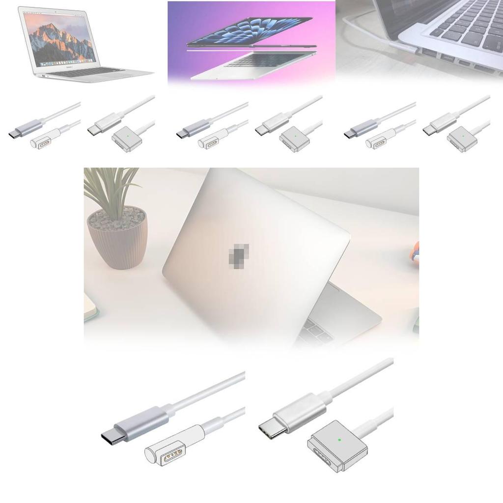 Premium Typec To Magsafe2 Fast Charging Data Cable Magnetic Connector For Macbook Air