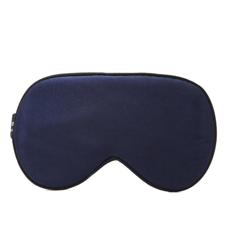 Solid Adult Color Double Sided Silk Eye Mask Sleeping Nighttime Supplies Rest