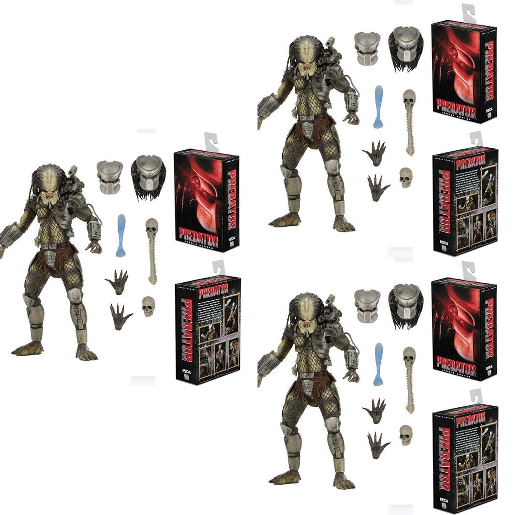 7 Zoll Neca Ultimate Jungle Hunter Predator Actionfigur Neues Kinderspielzeug Geschenk