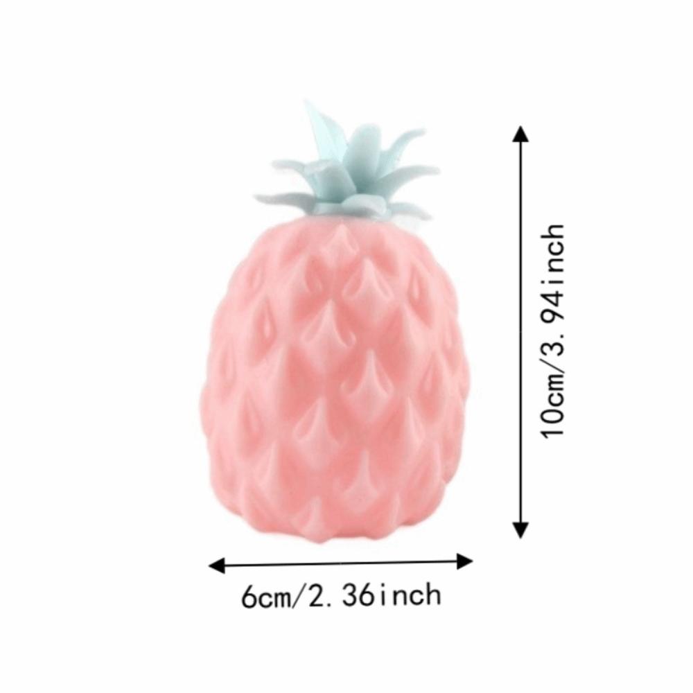 Soft Simulation Pineapple Squishy Toy Realistic Pineapple Reduce Pressure Ball  Reduce Anxiety