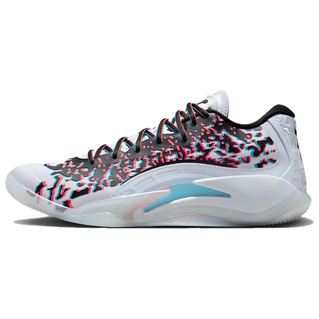 Air Jordan Zion 3 NRG Z-3D Men Sneakers Grey Football-Grey Black FZ1318-060