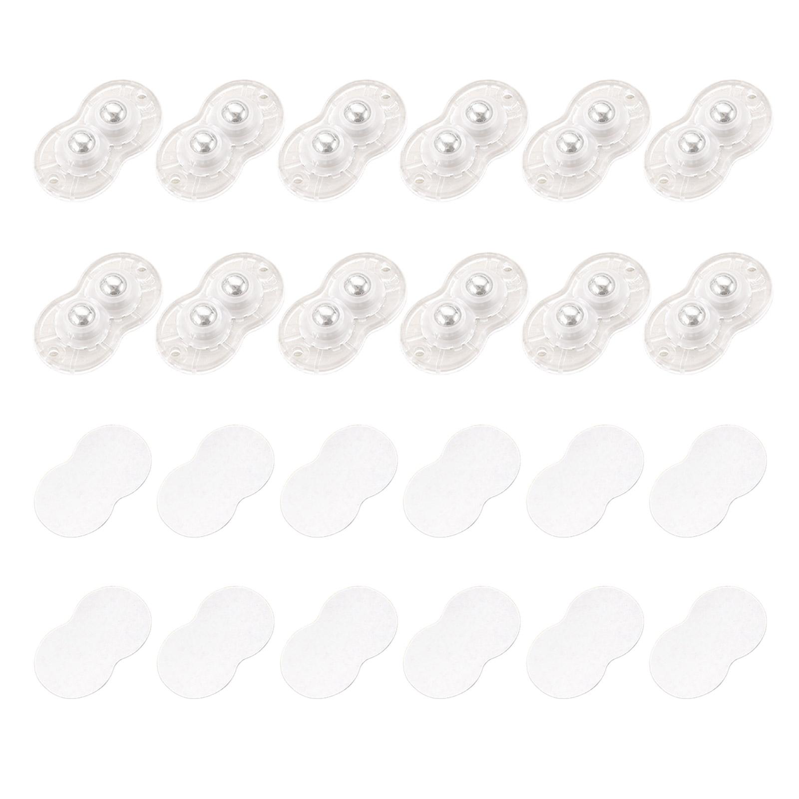

Convenient Adhesive Wheels Smooth Movement Easy to Install Adhesive Wheels Space Saving Wheels for Furniture & Storage C
