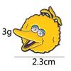 Spilla smaltata carina e colorata di Sesame Street, Elmo, Mostro Biscotti