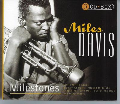 CD MILES DAVIS - MILES DAVIS/ MILESTONES  GSS5331 Golden Stars 2001 Portugal Jazz Used