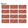 Decorative Mosaic Wall Panels Self-Adhesive PVC Tile Stickers, Waterproof Pattern Decals for Kitchen Bathroom Decal Rental Home Decor, Removable