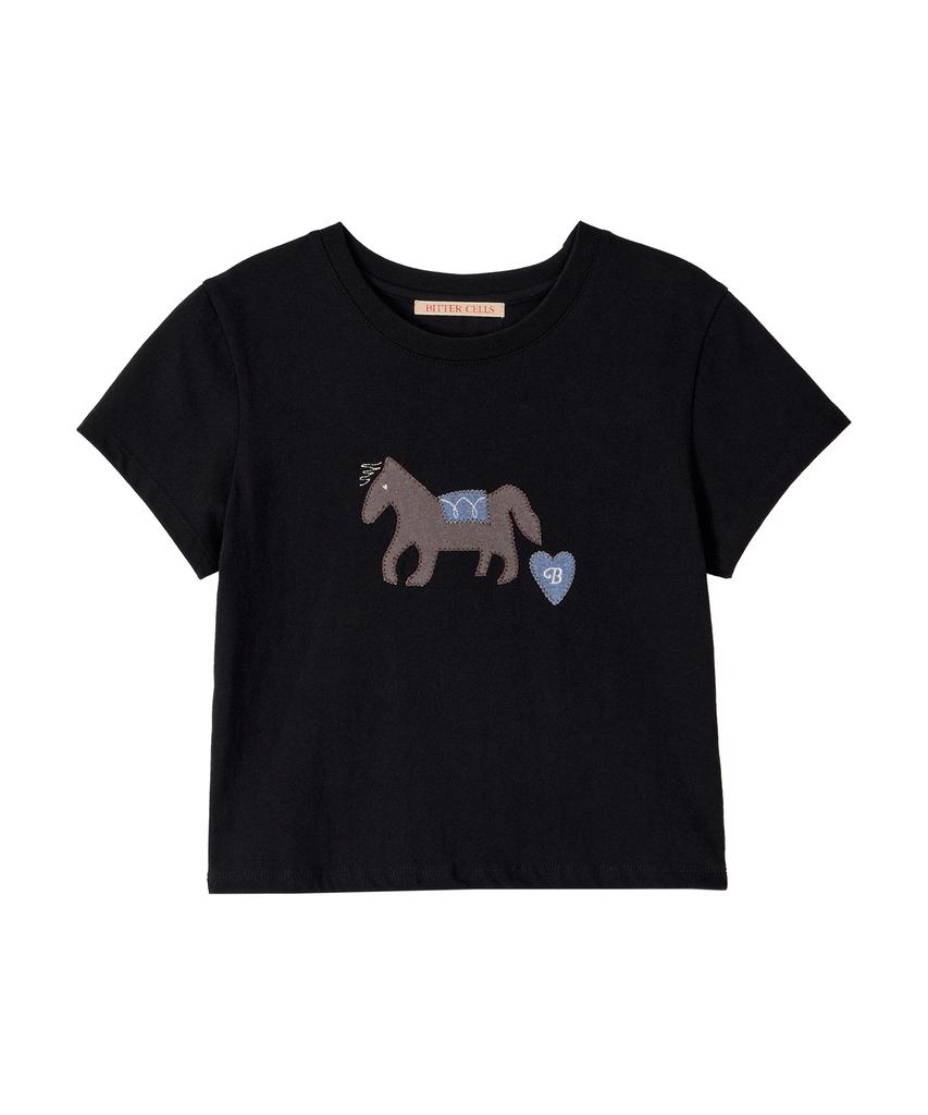 Biteoseljeu Pony Collage T-Black