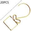 12/20Pcs/Set Party Supplies Christmas Decoration Hanger Hooks Xmas Tree Hook S Shaped Metal Hook