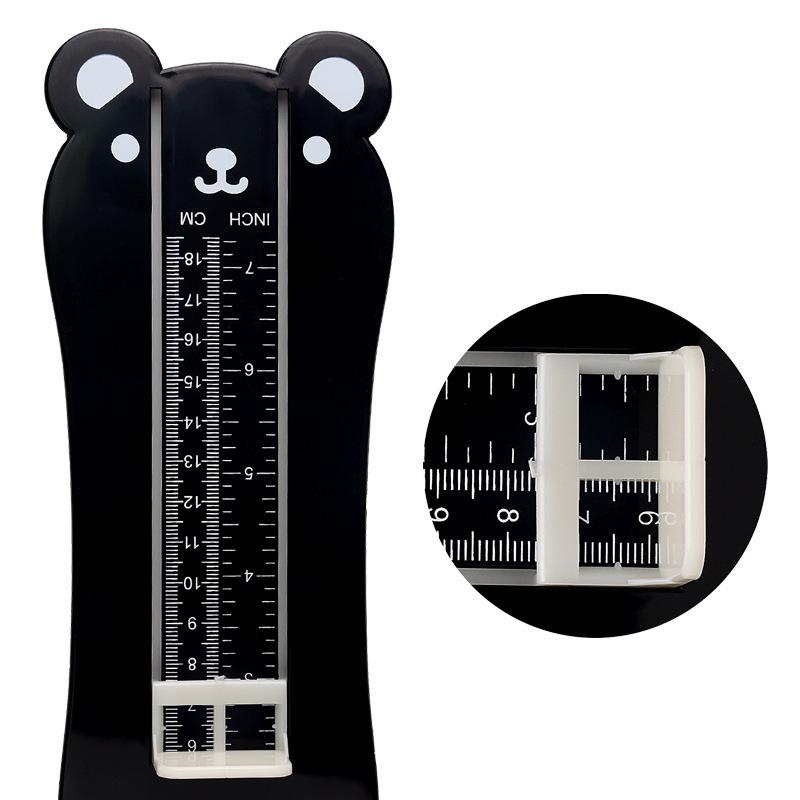 Adorable Bear Foot Measuring Tool for Kids Ages 0-8
