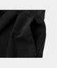 LETTERCOMO Heavy Cotton Garment Piping Wide Sweatpants Black