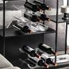 2/3 Layers Stackable Water Bottle Wine Rack Storage Refrigerator Wine Rack Kitchen Storage Organizer for Champagne Water Bottles